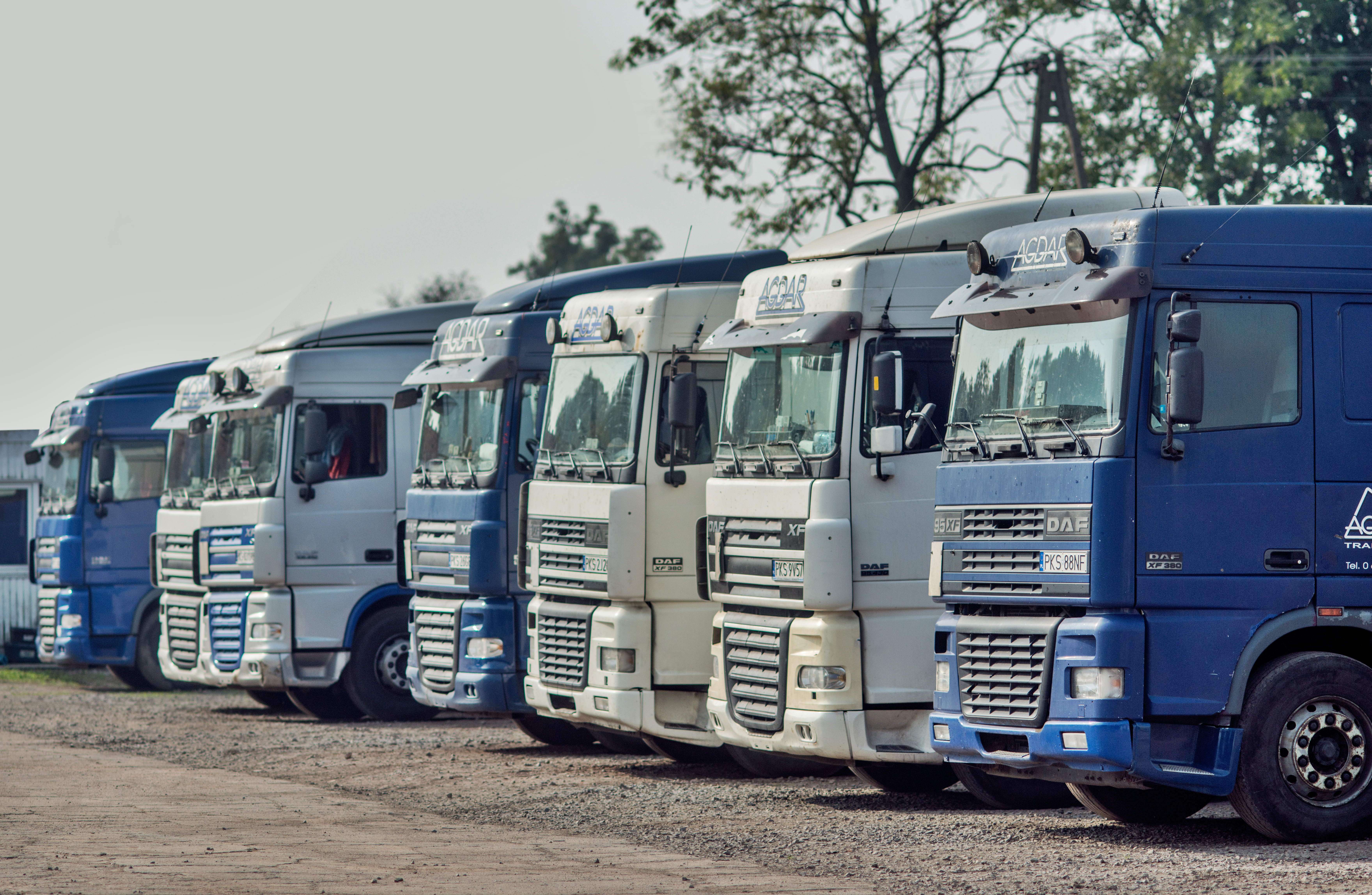Flota niebieskich ciągników DAF XF firmy AGDAR – era ekspansji